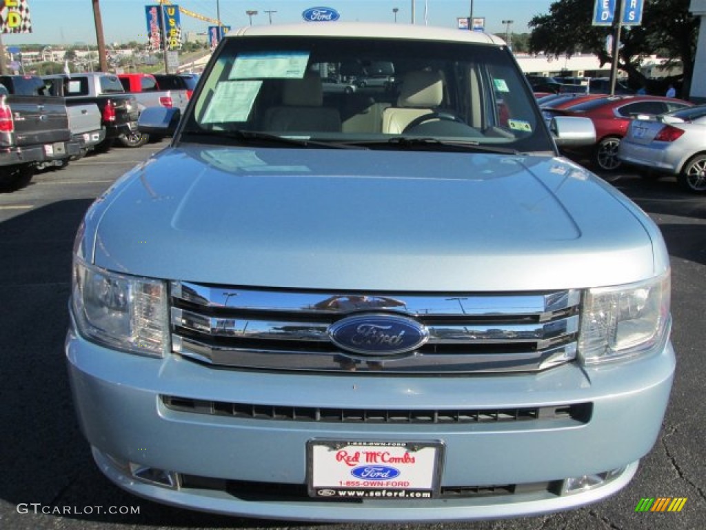 2009 Flex SEL - Light Ice Blue Metallic / Medium Light Stone photo #2