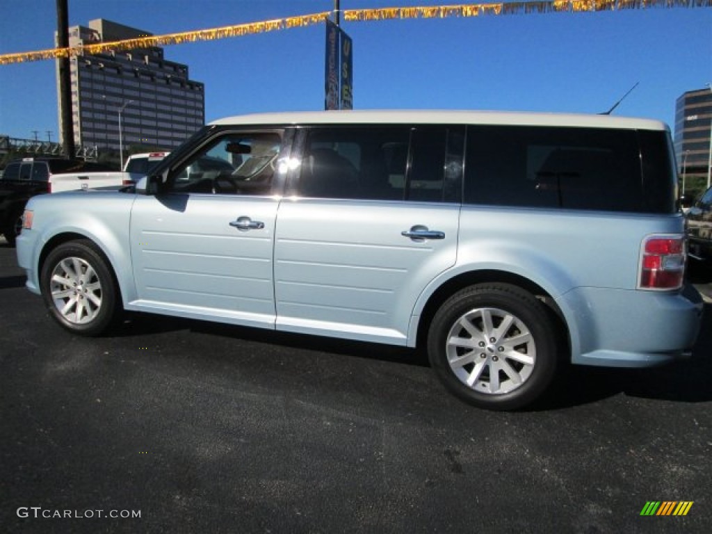 2009 Flex SEL - Light Ice Blue Metallic / Medium Light Stone photo #3