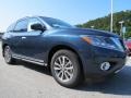 2014 Arctic Blue Metallic Nissan Pathfinder SL AWD  photo #7