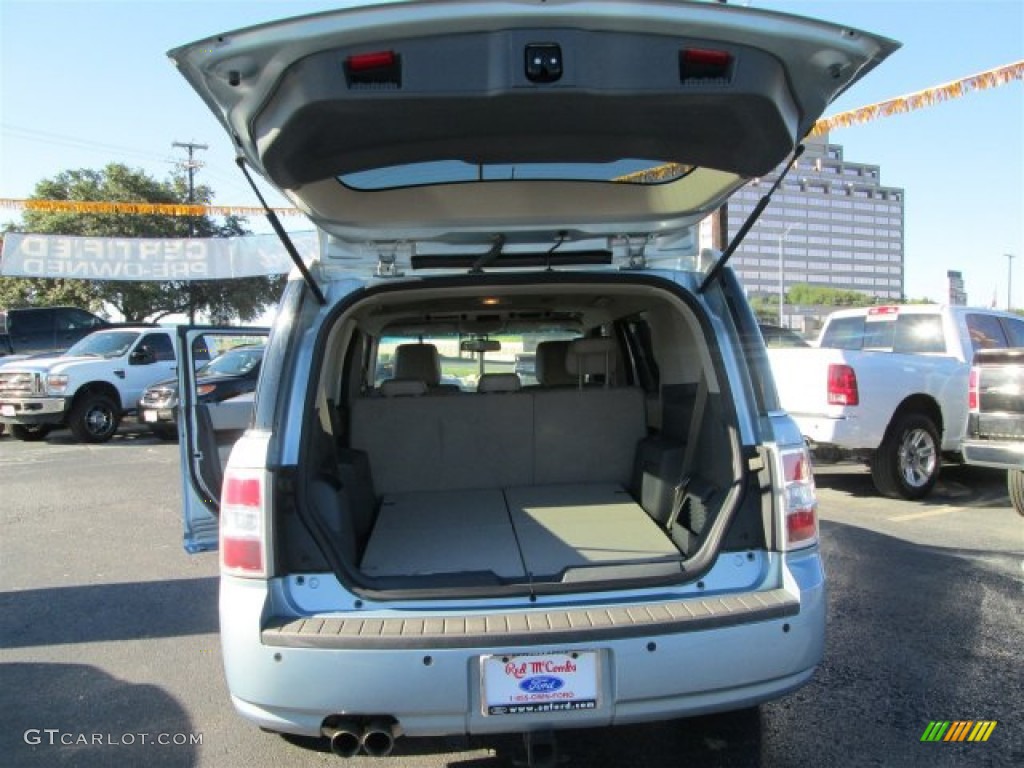 2009 Flex SEL - Light Ice Blue Metallic / Medium Light Stone photo #9