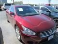 2010 Tuscan Sun Red Nissan Maxima 3.5 S  photo #1