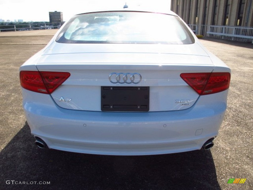 2014 A7 3.0T quattro Premium Plus - Glacier White Metallic / Black photo #3