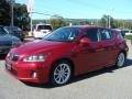 2012 Matador Red Mica Lexus CT 200h Hybrid Premium  photo #3