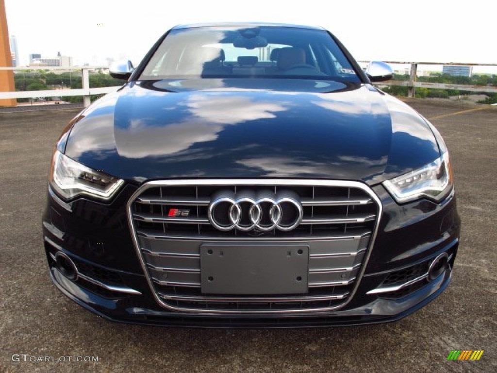 Phantom Black Pearl 2014 Audi S6 Prestige quattro Sedan Exterior Photo #86105326