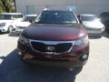 2011 Dark Cherry Kia Sorento EX  photo #3