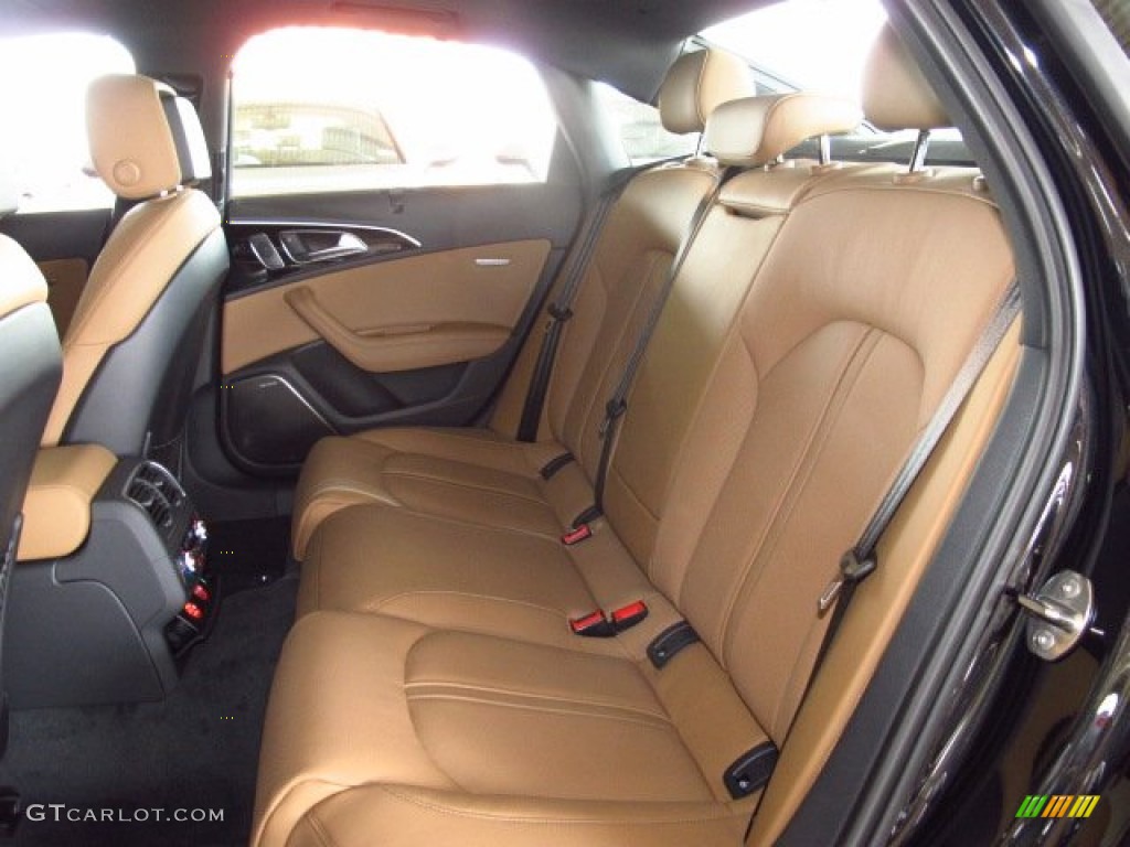 2014 Audi S6 Prestige quattro Sedan Rear Seat Photo #86105479