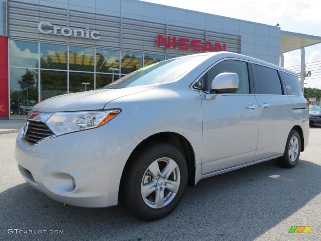 Brilliant Silver Nissan Quest