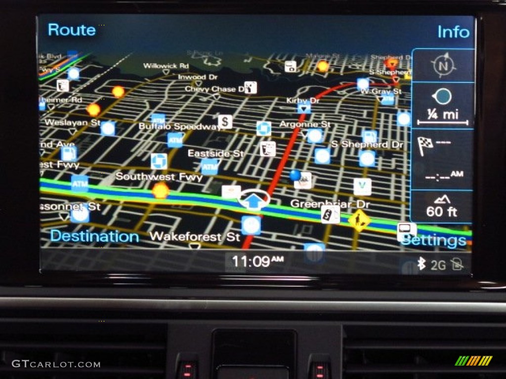2014 Audi S6 Prestige quattro Sedan Navigation Photo #86105707