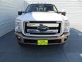 2013 Oxford White Ford F350 Super Duty King Ranch Crew Cab 4x4 Dually  photo #8