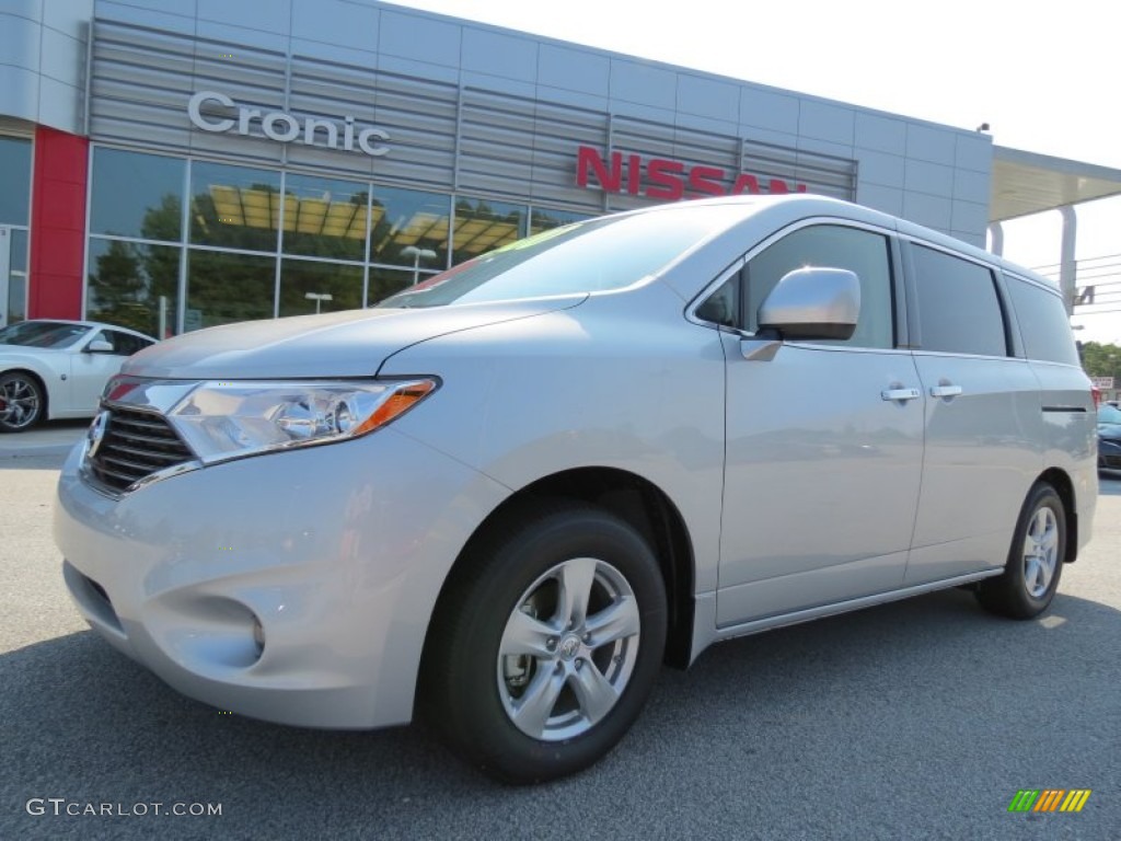 Brilliant Silver Nissan Quest