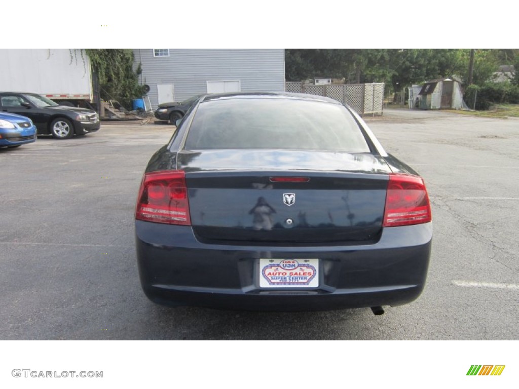 2006 Charger SE - Midnight Blue Pearl / Dark Slate Gray/Light Graystone photo #3