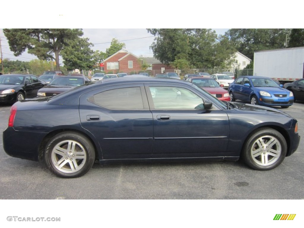 2006 Charger SE - Midnight Blue Pearl / Dark Slate Gray/Light Graystone photo #4