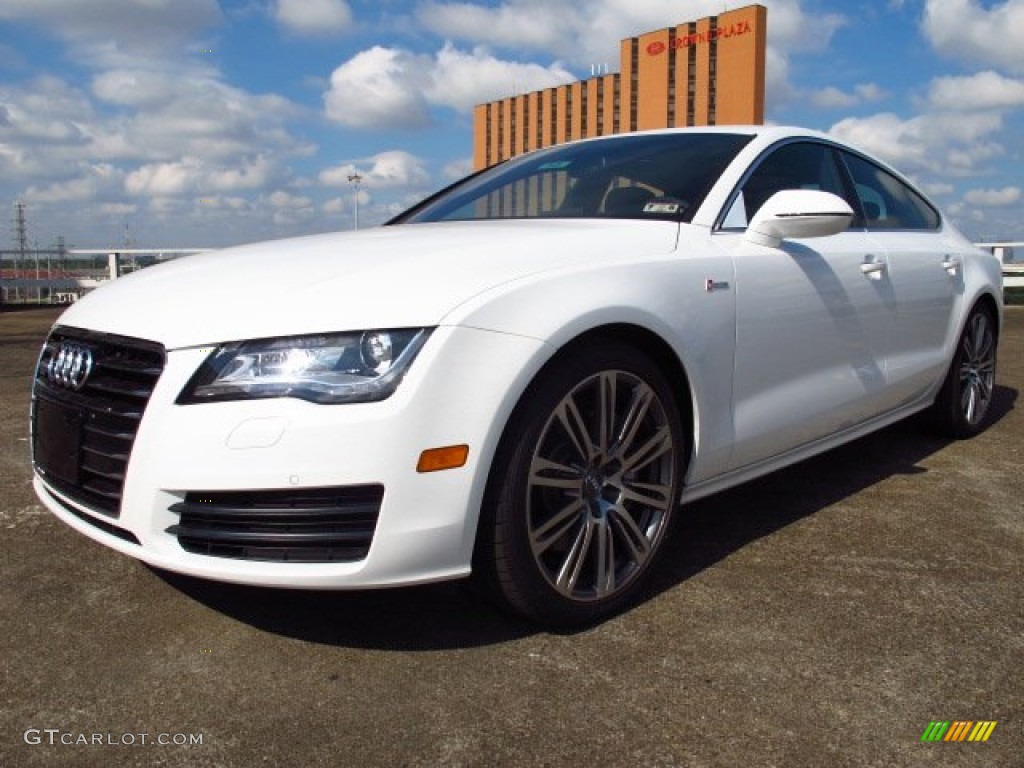 Ibis White 2014 Audi A7 3.0T quattro Premium Plus Exterior Photo #86106418