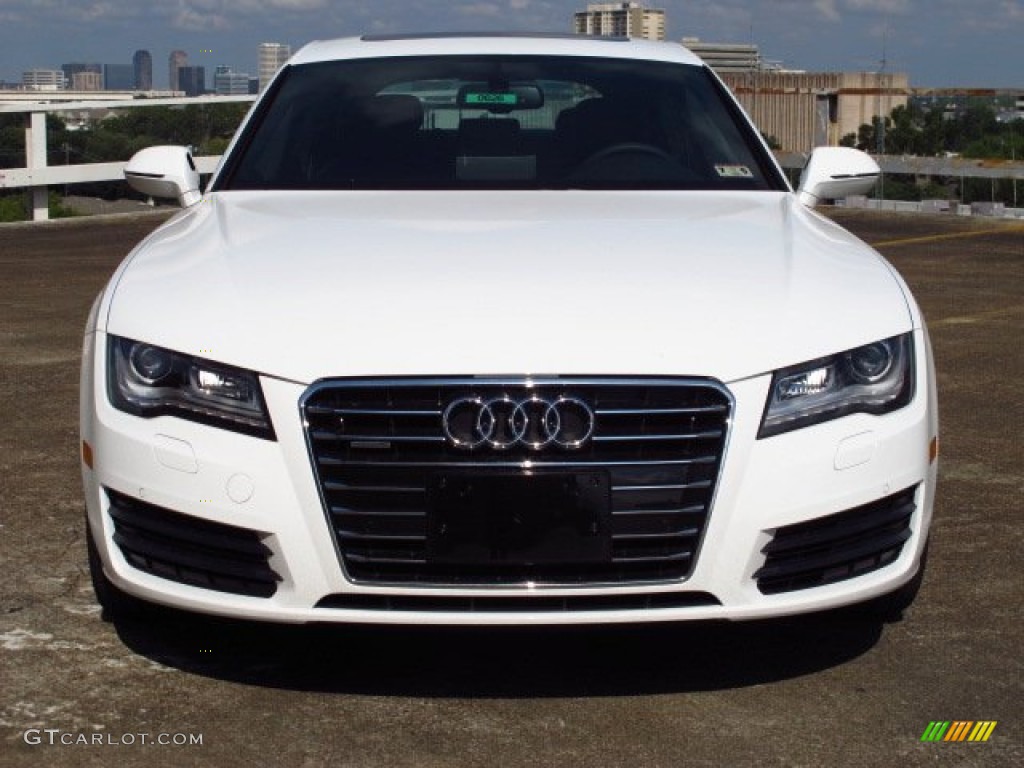 Ibis White 2014 Audi A7 3.0T quattro Premium Plus Exterior Photo #86106439