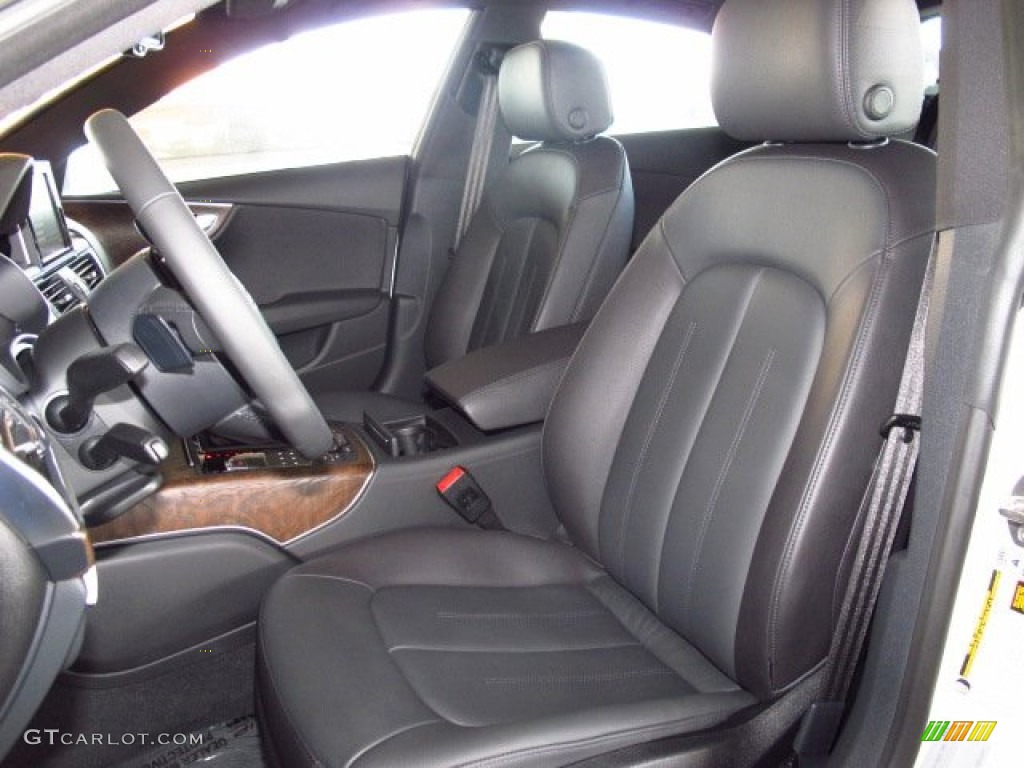 2014 Audi A7 3.0T quattro Premium Plus Front Seat Photo #86106553