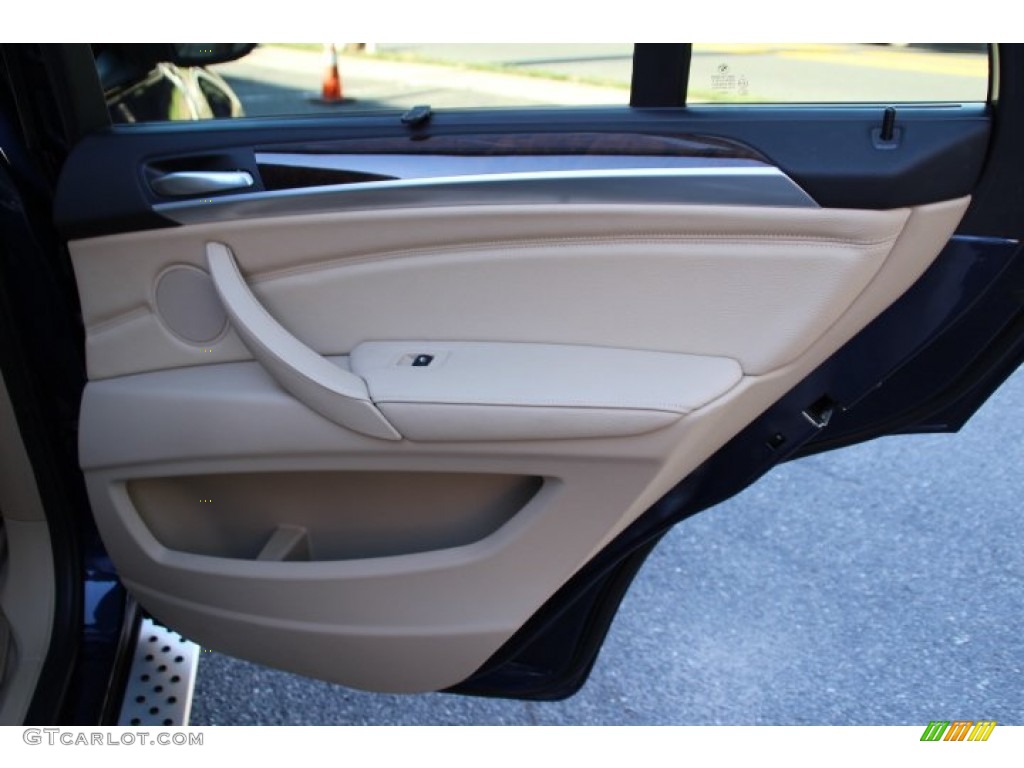 2013 BMW X5 xDrive 50i Sand Beige Door Panel Photo #86106871