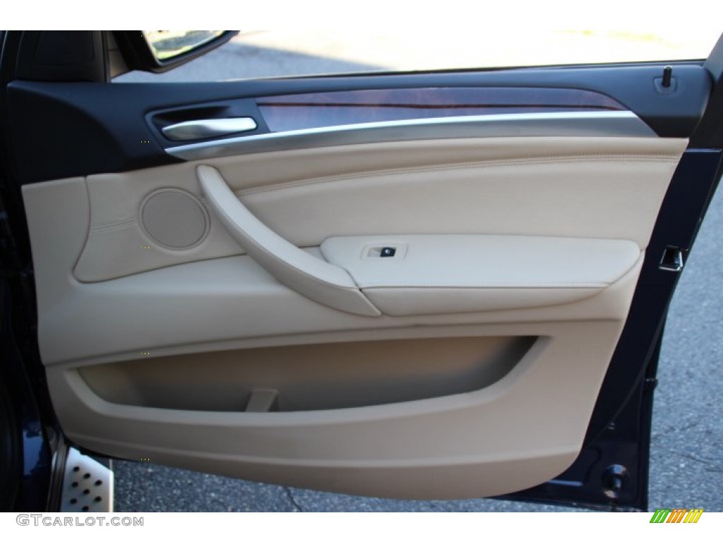 2013 BMW X5 xDrive 50i Sand Beige Door Panel Photo #86106899