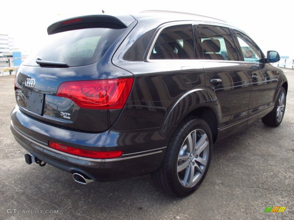 2014 Q7 3.0 TFSI quattro - Lava Gray Pearl / Black photo #2