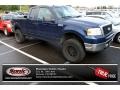 Dark Blue Pearl Metallic 2007 Ford F150 XLT SuperCab 4x4