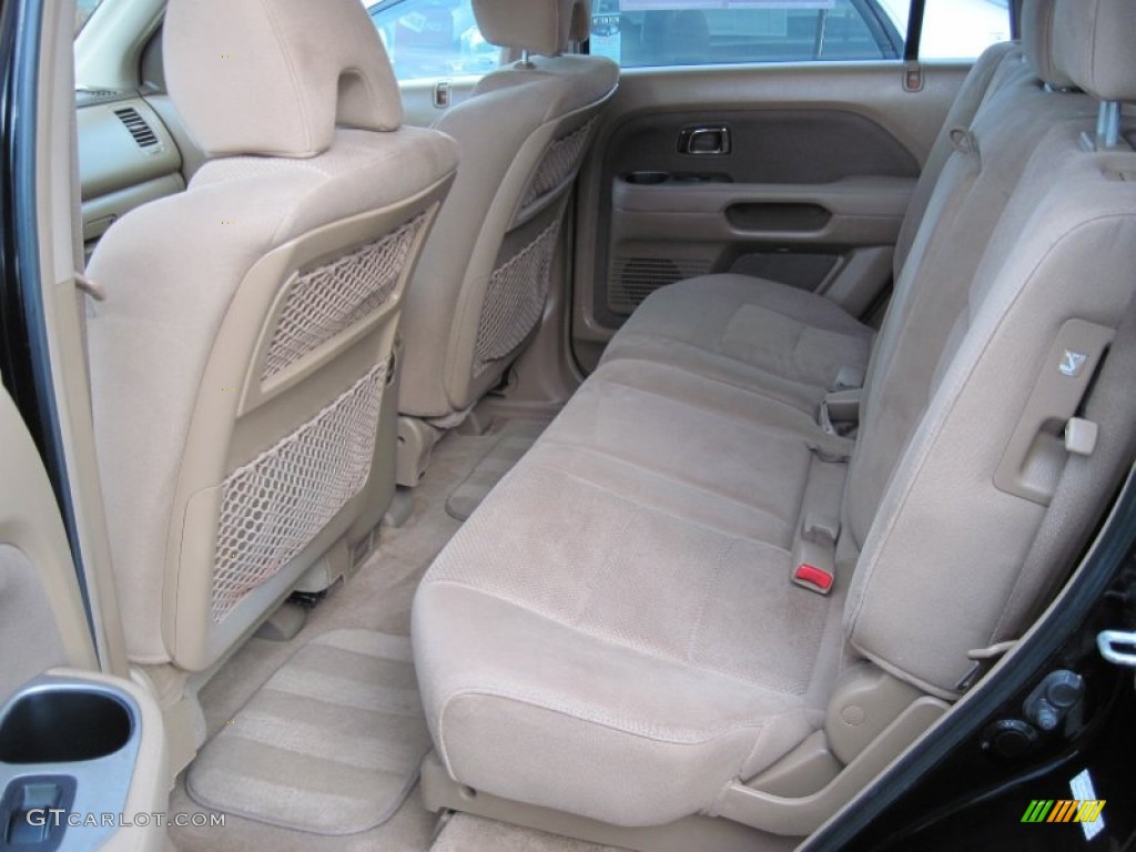 2007 Honda Pilot EX 4WD Rear Seat Photos