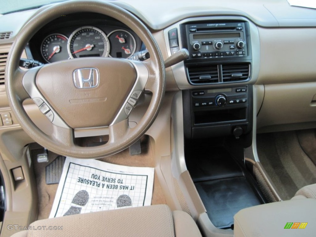 2007 Honda Pilot EX 4WD Saddle Dashboard Photo #86108188