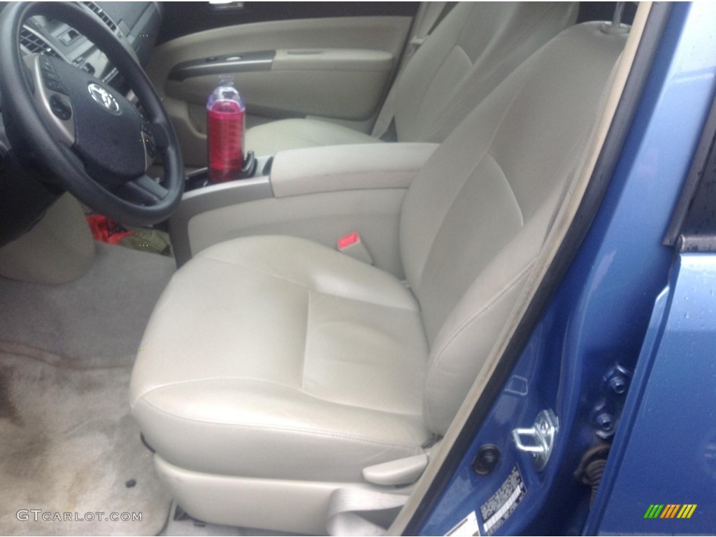 2006 Prius Hybrid - Seaside Pearl / Beige photo #7