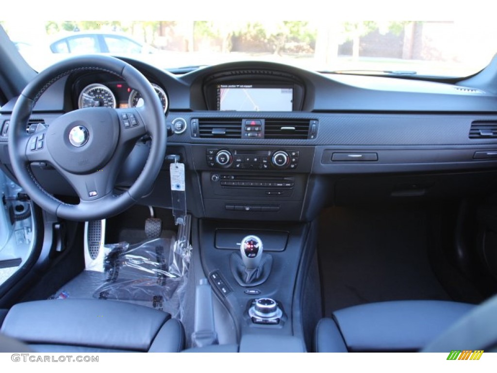 2011 BMW M3 Coupe Black Novillo Leather Dashboard Photo #86108496