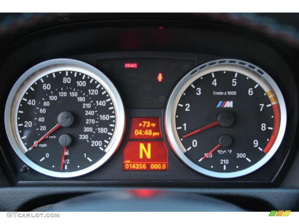 2011 BMW M3 Coupe Gauges Photos