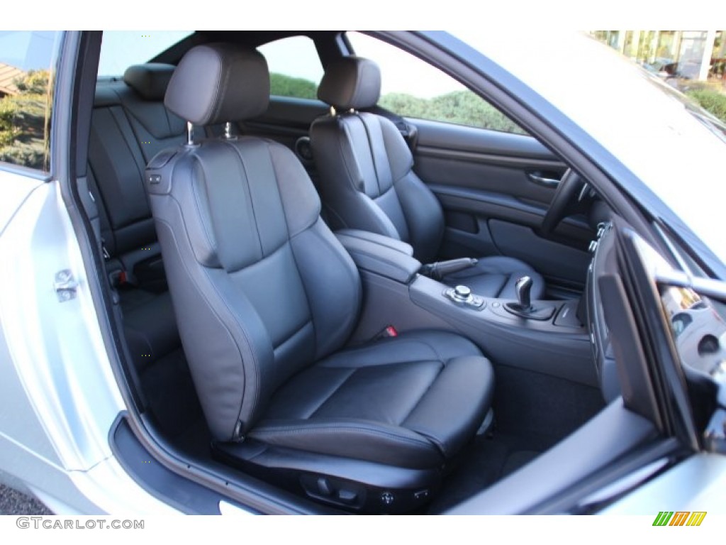 Black Novillo Leather Interior 2011 BMW M3 Coupe Photo #86108749