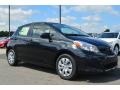 2014 Black Sand Pearl Toyota Yaris L 5 Door  photo #3