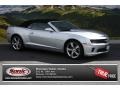 Silver Ice Metallic 2011 Chevrolet Camaro SS/RS Convertible