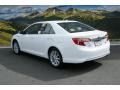 2014 Super White Toyota Camry Hybrid XLE  photo #3