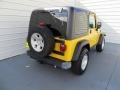 2004 Solar Yellow Jeep Wrangler Rubicon 4x4  photo #4