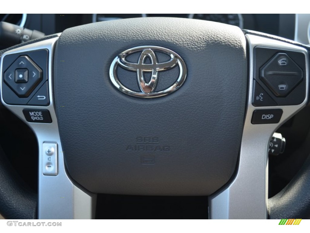 2014 Toyota Tundra SR5 TRD Double Cab Graphite Steering Wheel Photo #86111005