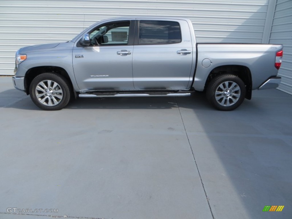 Silver Sky Metallic 2014 Toyota Tundra Limited Crewmax 4x4 Exterior Photo #86111260