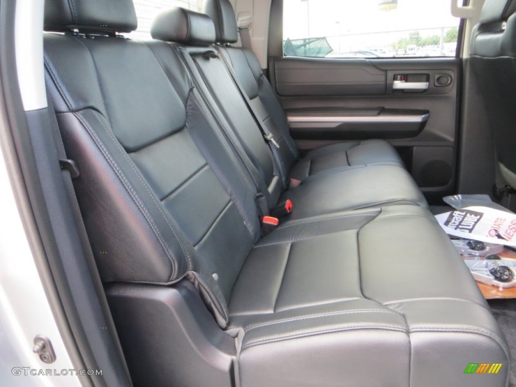 Black Interior 2014 Toyota Tundra Limited Crewmax 4x4 Photo #86111650