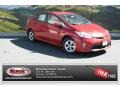 Barcelona Red Metallic 2013 Toyota Prius Four Hybrid