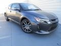 2014 Magnetic Gray Metallic Scion tC   photo #2