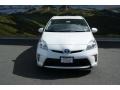 2013 Blizzard White Pearl Toyota Prius Three Hybrid  photo #2