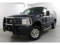 2005 True Blue Metallic Ford F250 Super Duty XLT SuperCab 4x4  photo #1