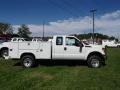 2014 Oxford White Ford F350 Super Duty XL SuperCab 4x4 Utility Truck  photo #1