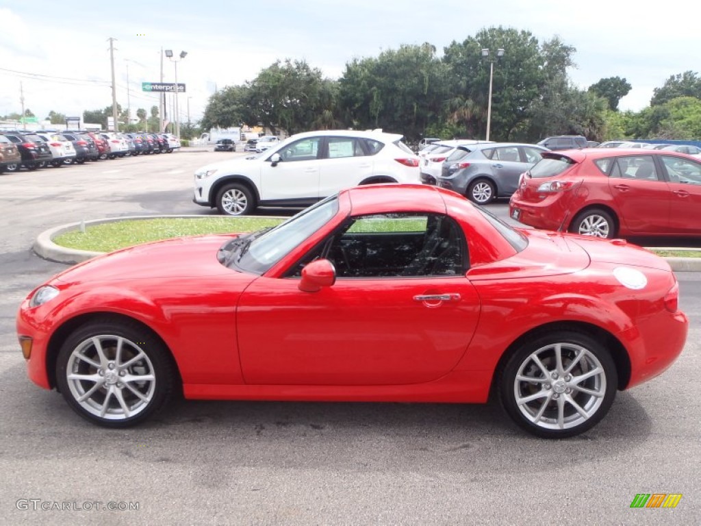 True Red 2012 Mazda MX-5 Miata Grand Touring Hard Top Roadster Exterior Photo #86116794