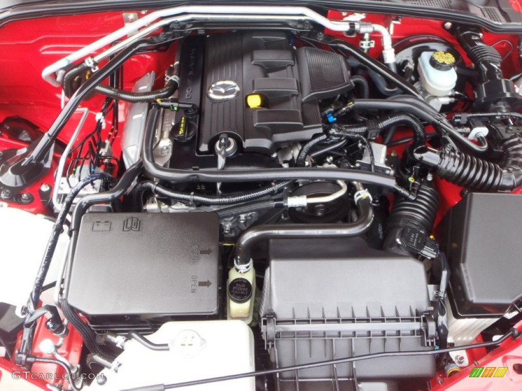 2012 Mazda MX-5 Miata Grand Touring Hard Top Roadster Engine Photos