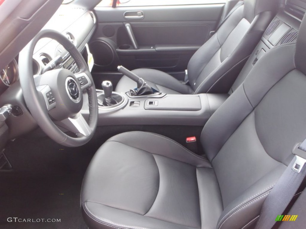 2012 Mazda MX-5 Miata Grand Touring Hard Top Roadster Interior Color Photos