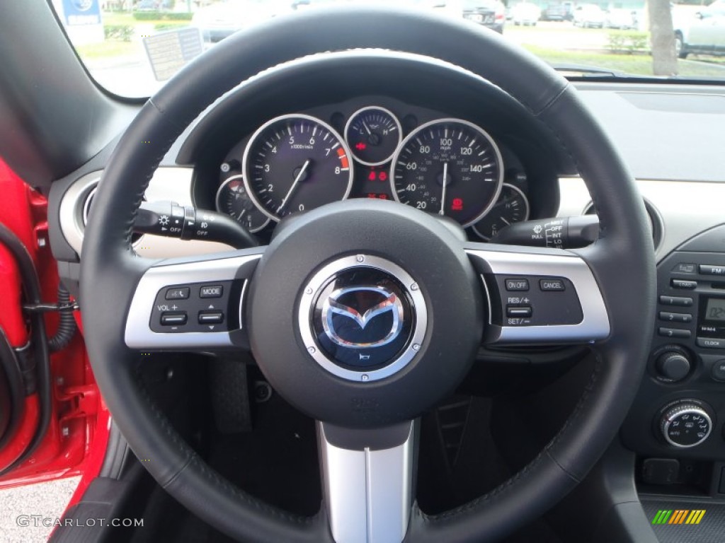 2012 Mazda MX-5 Miata Grand Touring Hard Top Roadster Steering Wheel Photos