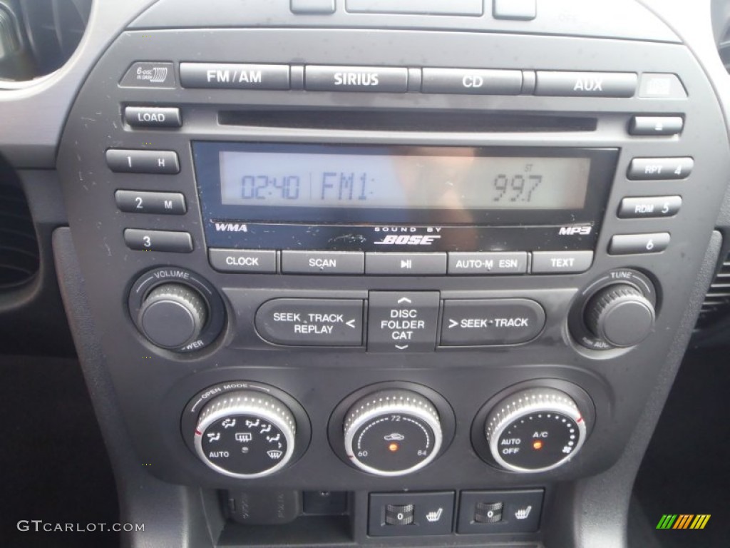 2012 Mazda MX-5 Miata Grand Touring Hard Top Roadster Controls Photos