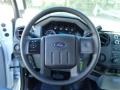 Steel 2014 Ford F350 Super Duty XL SuperCab 4x4 Utility Truck Steering Wheel