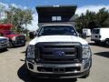 Oxford White - F450 Super Duty XL Regular Cab 4x4 Dump Truck Photo No. 3