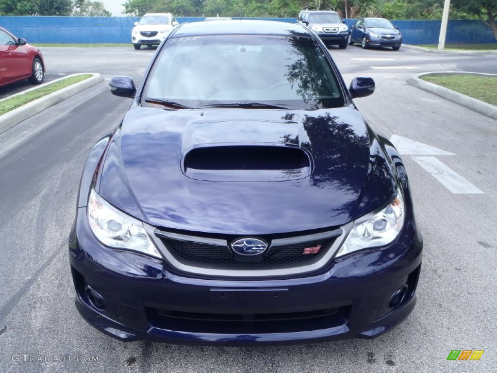 Plasma Blue Pearl 2013 Subaru Impreza WRX STi 5 Door Exterior Photo #86117847