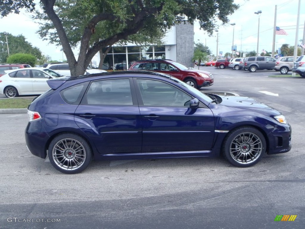 Plasma Blue Pearl 2013 Subaru Impreza WRX STi 5 Door Exterior Photo #86117976